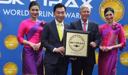 泰国航空为亚洲最佳航空公司员工