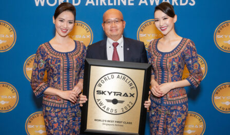 新加坡航空 2022 年全球最佳头等舱