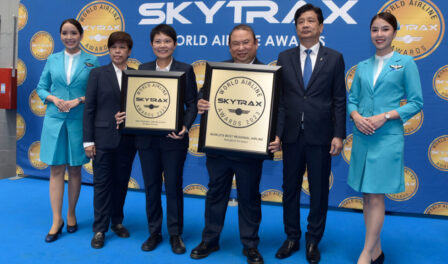 曼谷航空世界航空公司奖得主
