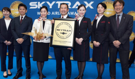 日本航空全球最佳经济舱