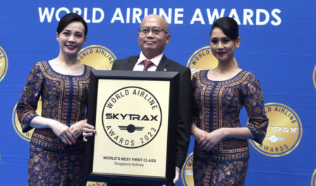 新加坡航空全球最佳头等舱航空公司