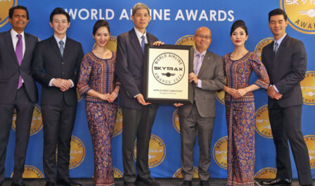 新加坡航空荣获 2024 年全球最佳客舱工作人员奖