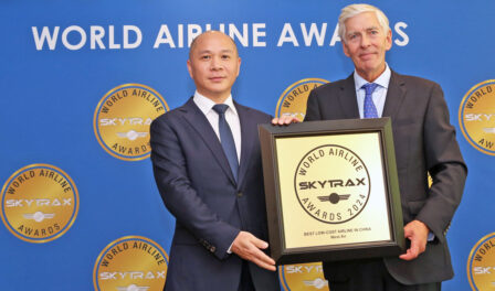 西部航空被评为中国最佳低成本航空公司