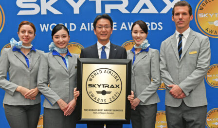 全日空航空公司 2025 年全球最佳机场服务