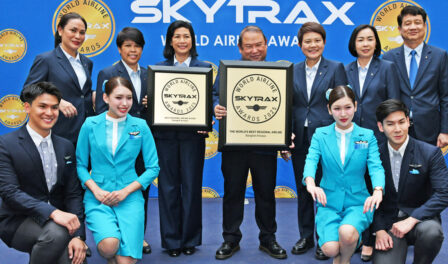 曼谷航空荣获2025年全球最佳区域航空公司称号