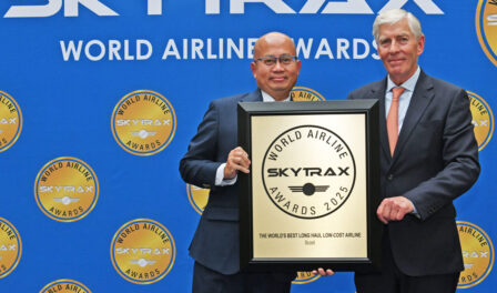 酷航被评为 2025 年全球最佳长途低成本航空公司