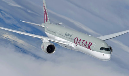 avión de qatar airways