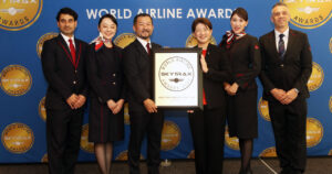 Japan Airlines gana el premio como mejor aerolínea de clase económica premium del mundo 2024