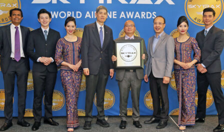 Singapore Airlines gana premio como mejor aerolínea de Asia