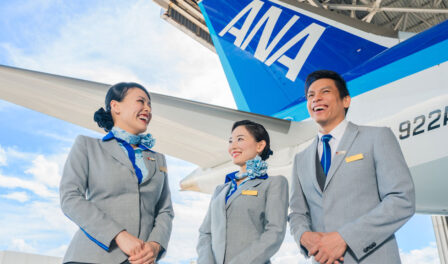 Tripulación de cabina de ANA All Nippon Airways