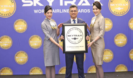 STARLUX Airlines gana el premio a la aerolínea más limpia del mundo en 2026