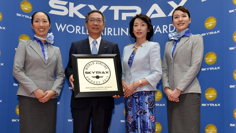 ana all nippon airways at 2015 awards