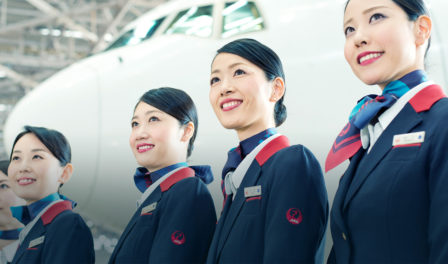 japan airlines staff