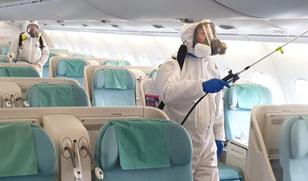 aircraft cleaning