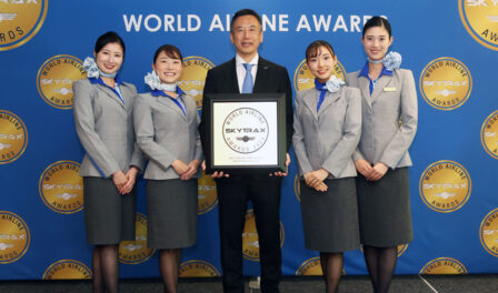 ANA All Nippon Airways wins award for best airline staff service in Asia 2024