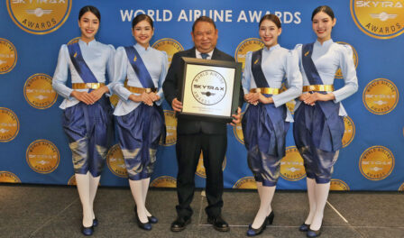 Bangkok Airways wins award as best regional airline in Asia