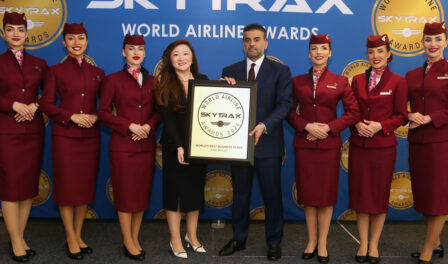 Qatar Airways wins award as world's best business class airline 2024