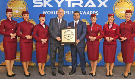 Qatar Airways wins award as best airline in the Middle East