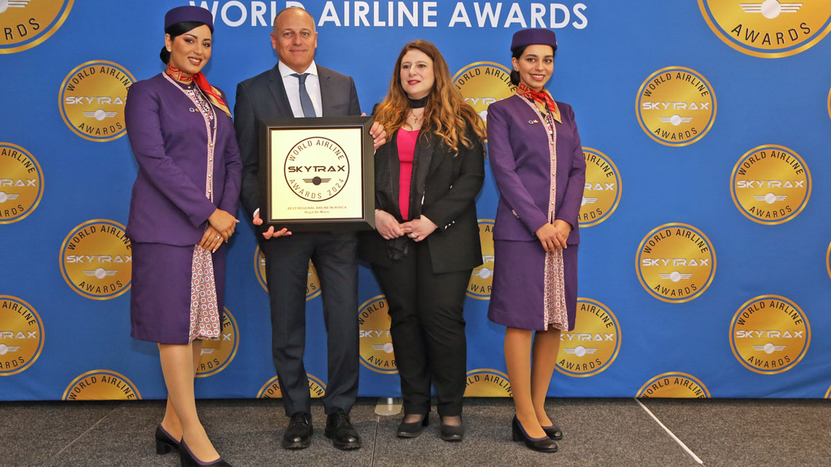 Royal Air Maroc wins award as best regional airline in Africa