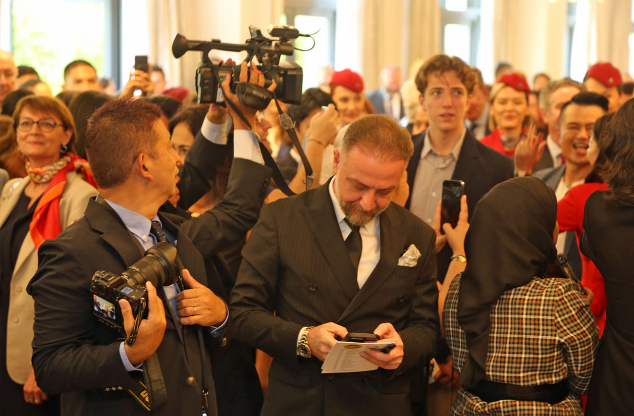 guests at the 2024 world airline awards