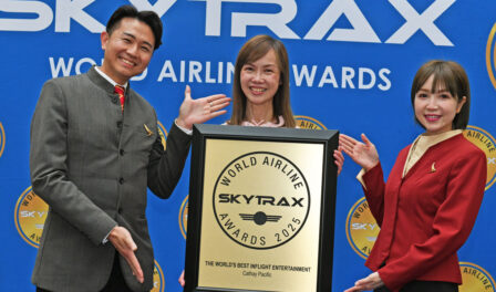 Cathay Pacific world's best inflight entertainment 2025