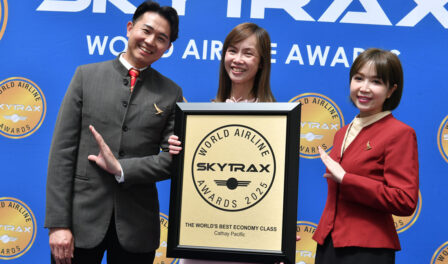 Cathay Pacific world's best economy class 2025