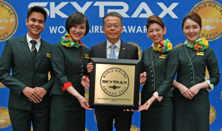 EVA air best economy class onboard catering 2025