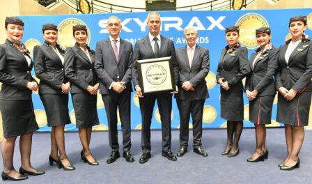 Egyptair best airline staff in Africa 2025