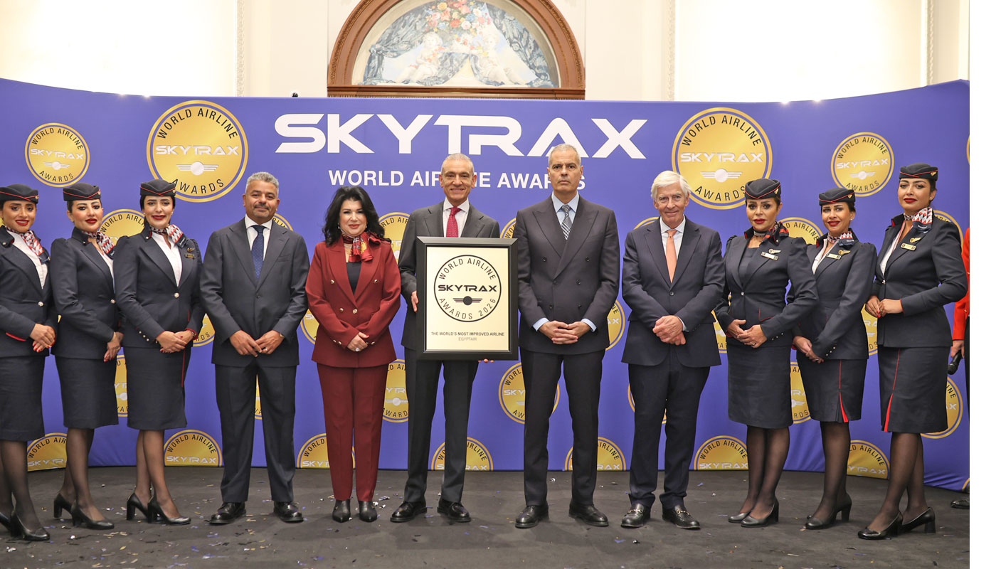 Egyptair wins world's most improved airline award 2026