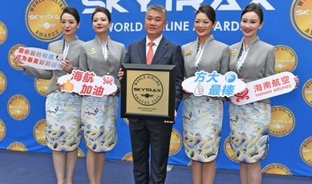Hainan airlines best airline in China 2025