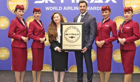 Qatar airways wins world's best business class award 2026
