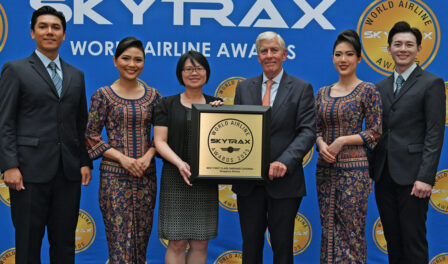 Singapore airlines best first class onboard catering 2025