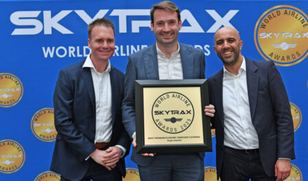 Virgin Atlantic best premium economy onboard catering 2025