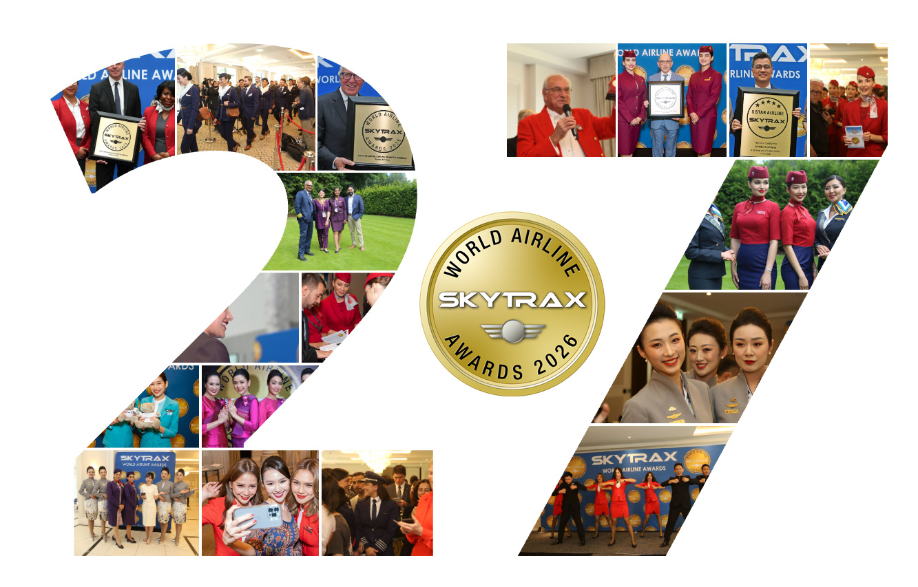 27th year of the world airline awards