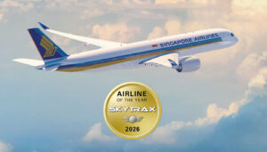 Singapore airlines world's best airline 2026